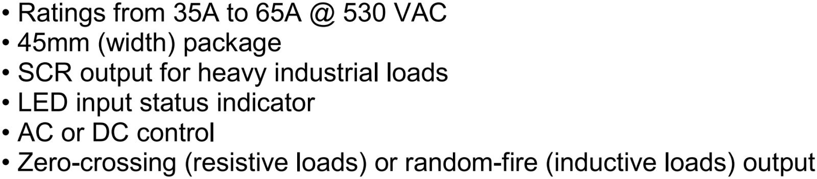 ממסרים מצב מוצק לפס דין CRYDOM SSR CMR48